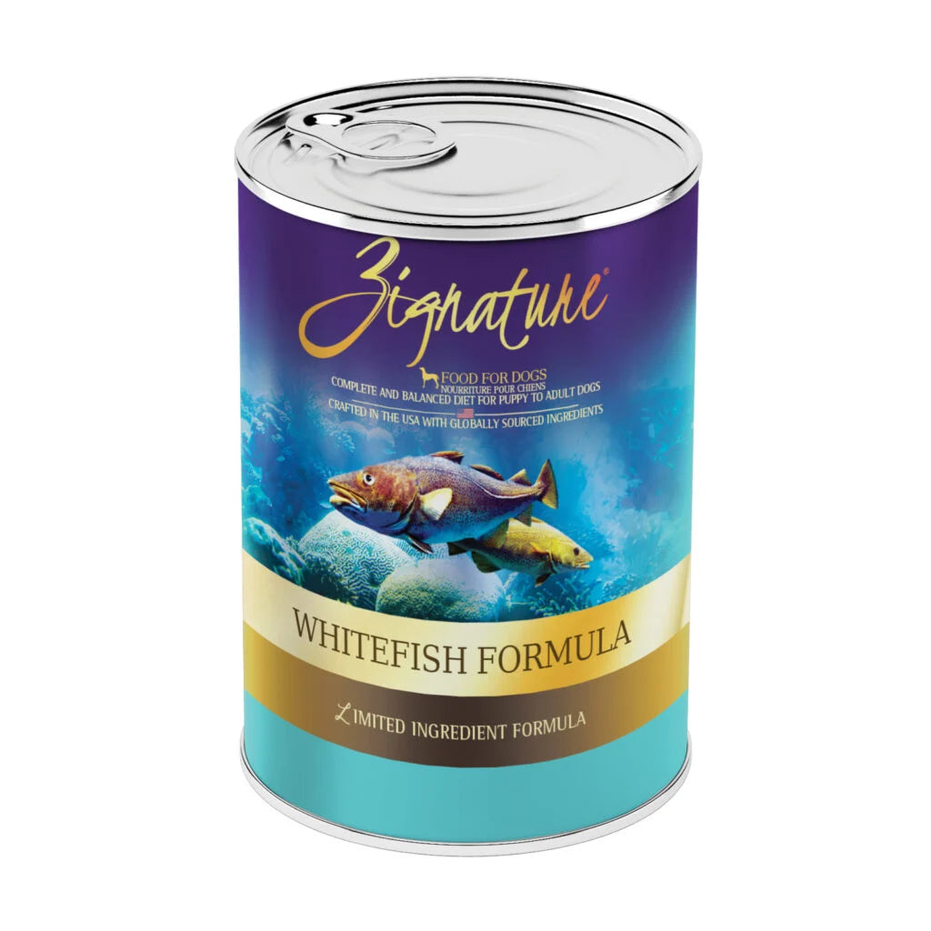 Zignature Whitefish Limited Ingredient Formula Canned Dog Food