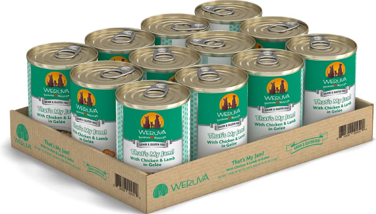 Weruva That's My Jam! with Chicken & Lamb in Gelee Canned Dog Food