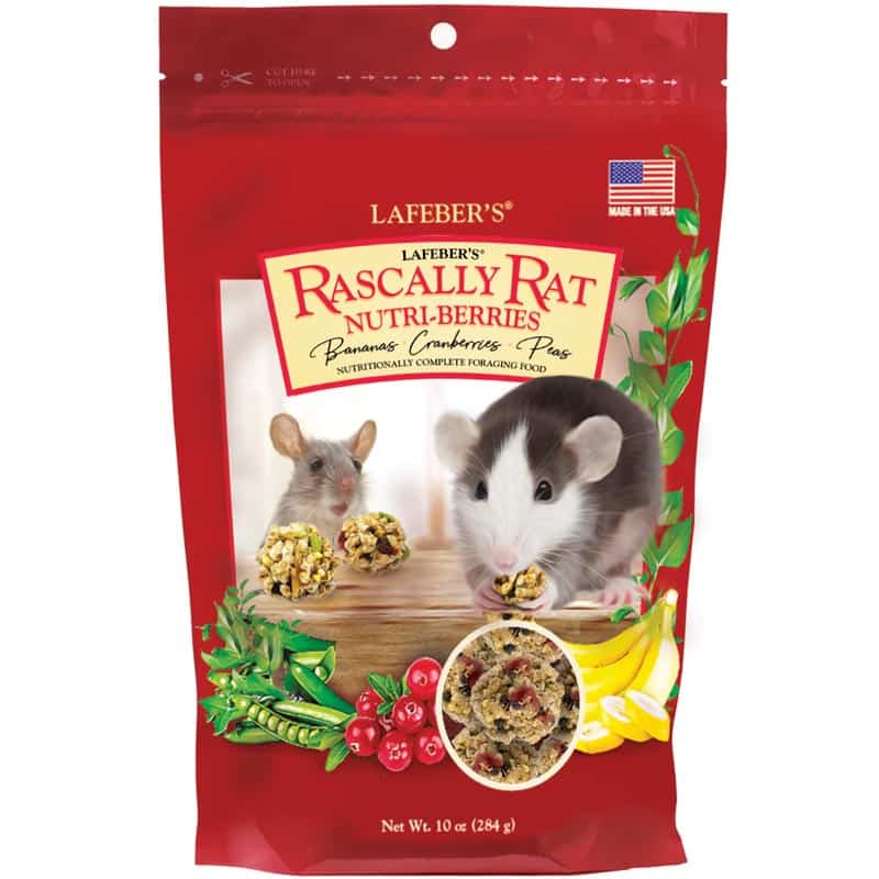 Lafeber's Rascally Rat Nutri-Berries Adult Rat Food 10 oz