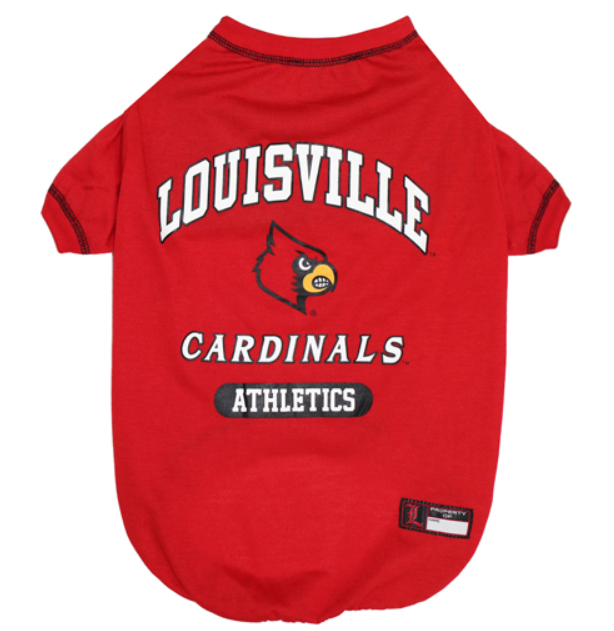 Pets First University of Louisville Dog T-Shirt