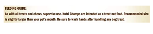 Scott Pet Nutri Chomps Chicken Flavor Twists Rawhide-Free Mini Dog Treats 10 ct