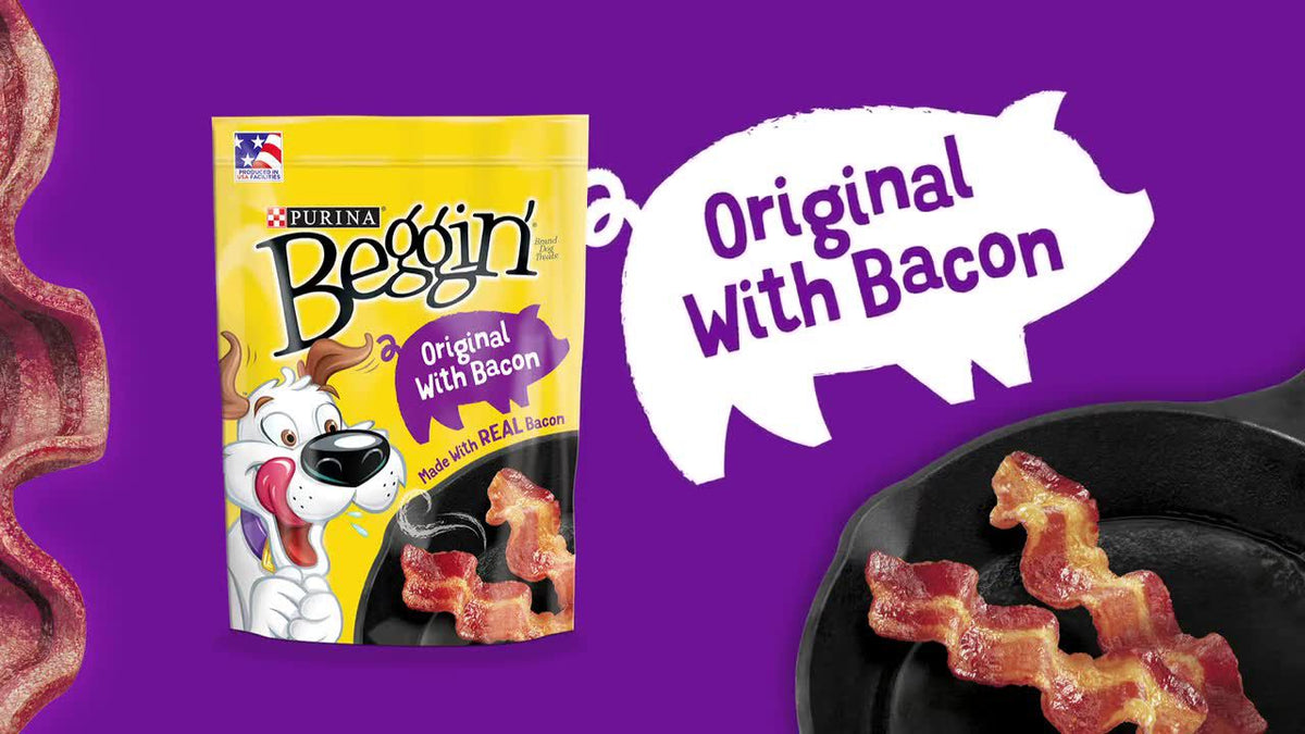 Purina Beggin' Littles Bacon Flavor Dog Treats 6 oz