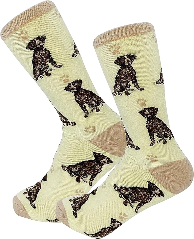 E & S Imports Pet Lover Socks German Shorthaired Pointer Dog, Unisex, One Size Fits Most