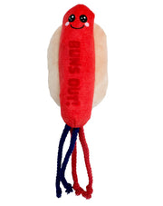 Fuzzyard Summer Buns Out Hotdog String Cat Toy