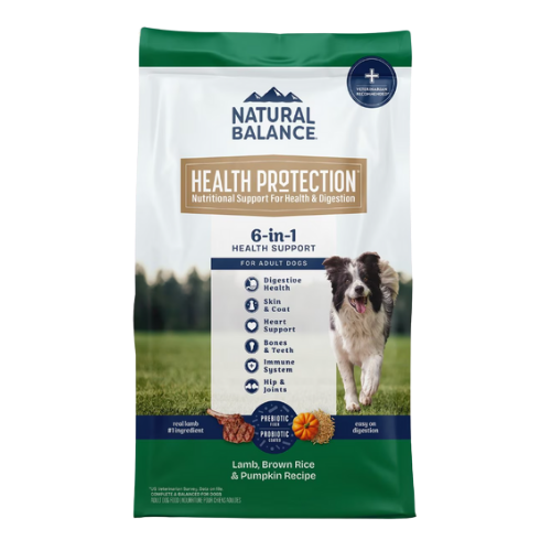 Natural Balance Health Protection Adult Lamb, Brown Rice & Pumpkin Dry Dog Food