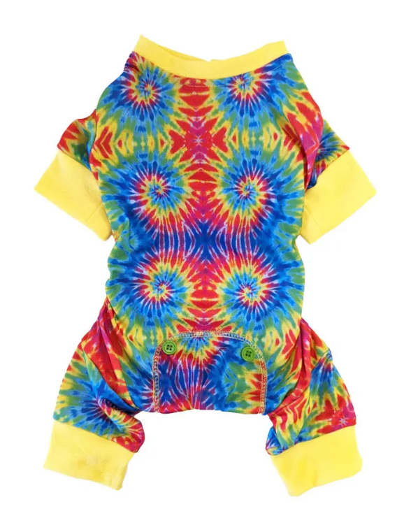 Spot Tie Dye Pet Pajamas
