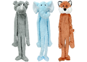 Incredipet Swinging Flatties Stuffing-Free Dog Toy, Assorted 27 in