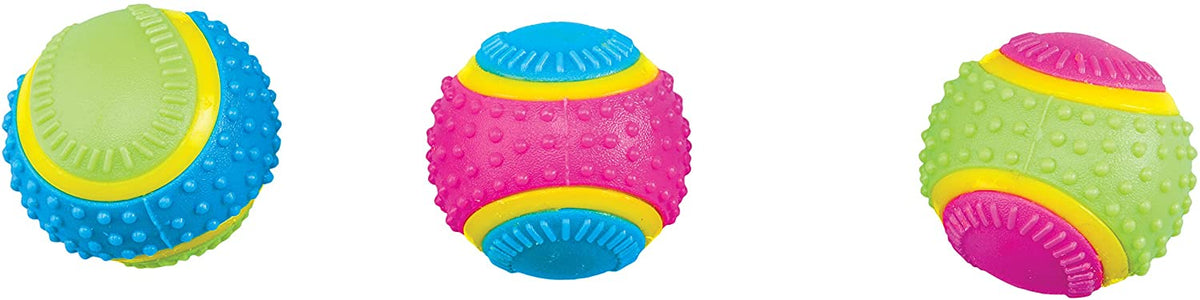 Spot Ethical Pet Beef Scented Sensory Ball Dog Toy 2.5 in