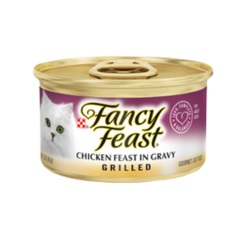 Fancy Feast Grilled Chicken Feast In Gravy Canned Cat Food