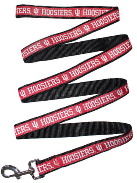 Pets First Indiana University Dog Leash 1 in x 6 ft