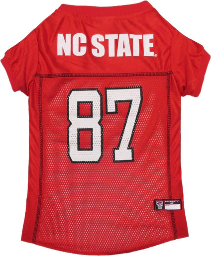Pets First NC State Wolfpack Football Mesh Pet Jersey