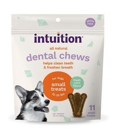 Intuition Small Dental Treats for Dogs 15-25 lbs