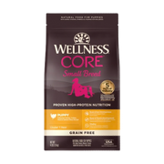 Wellness Core Small Breed Puppy Deboned Turkey, Turkey Meal, & Salmon Meal Recipe Grain-Free Dry Dog Food 4 lb