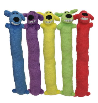 Multipet Loofa Dog Toy, Assorted Colors