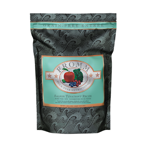 Fromm Four-Star Salmon Tunachovy Recipe Grain-Free Dry Cat Food