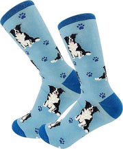 E & S Imports Pet Lover Socks Border Collie Dog, Unisex, One Size Fits Most