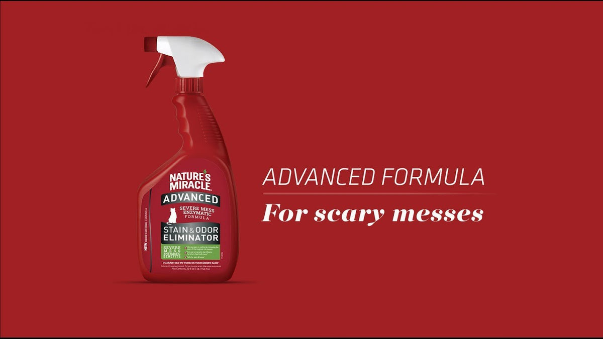 Nature's Miracle Advanced Stain & Odor Remover Spray 32 oz