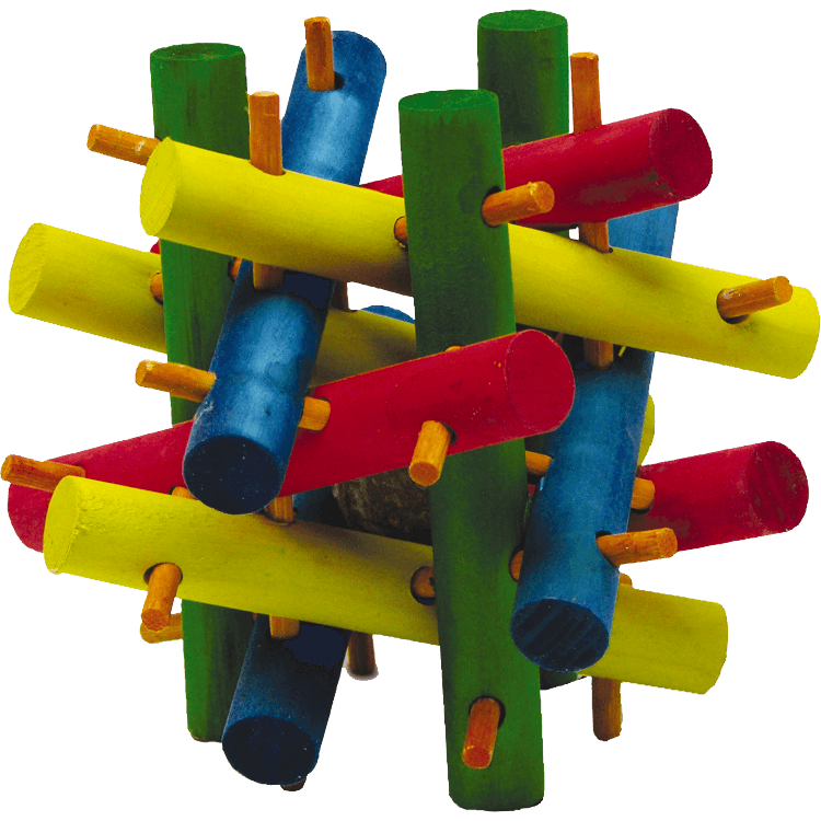 Kaytee Knot Nut Nibbler Chew Toy For Small Animals M