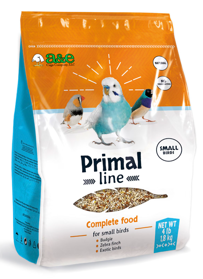A&E Primal Line Small Bird Food 4 lb