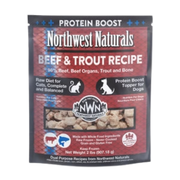 Northwest Naturals Raw Frozen Protein Boost Beef & Trout Recipe for Dogs & Cats 2 lb
