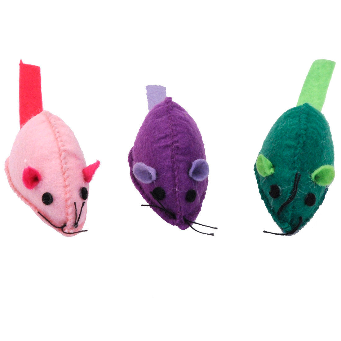 Coastal Pet Products Turbo Felt Mice Cat Toy