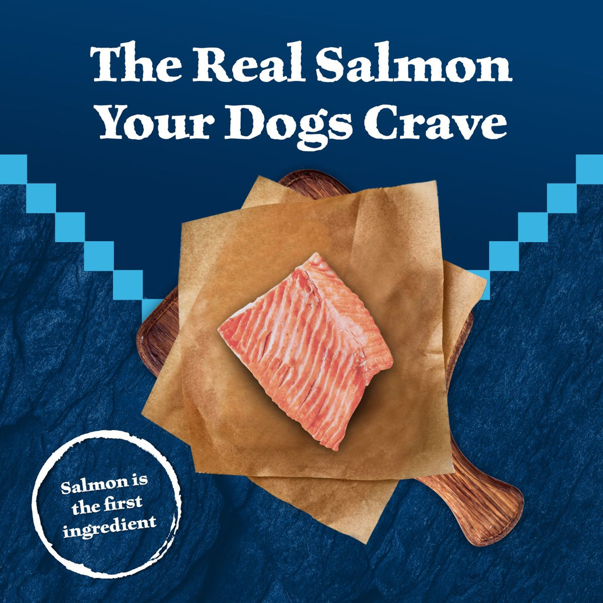 Blue Buffalo Wilderness Grain-Free Salmon Recipe Dog Biscuits 10 oz