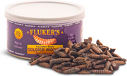 Fluker's Gourmet-Style Soldier Worms Canned Reptile Food 1.2 oz