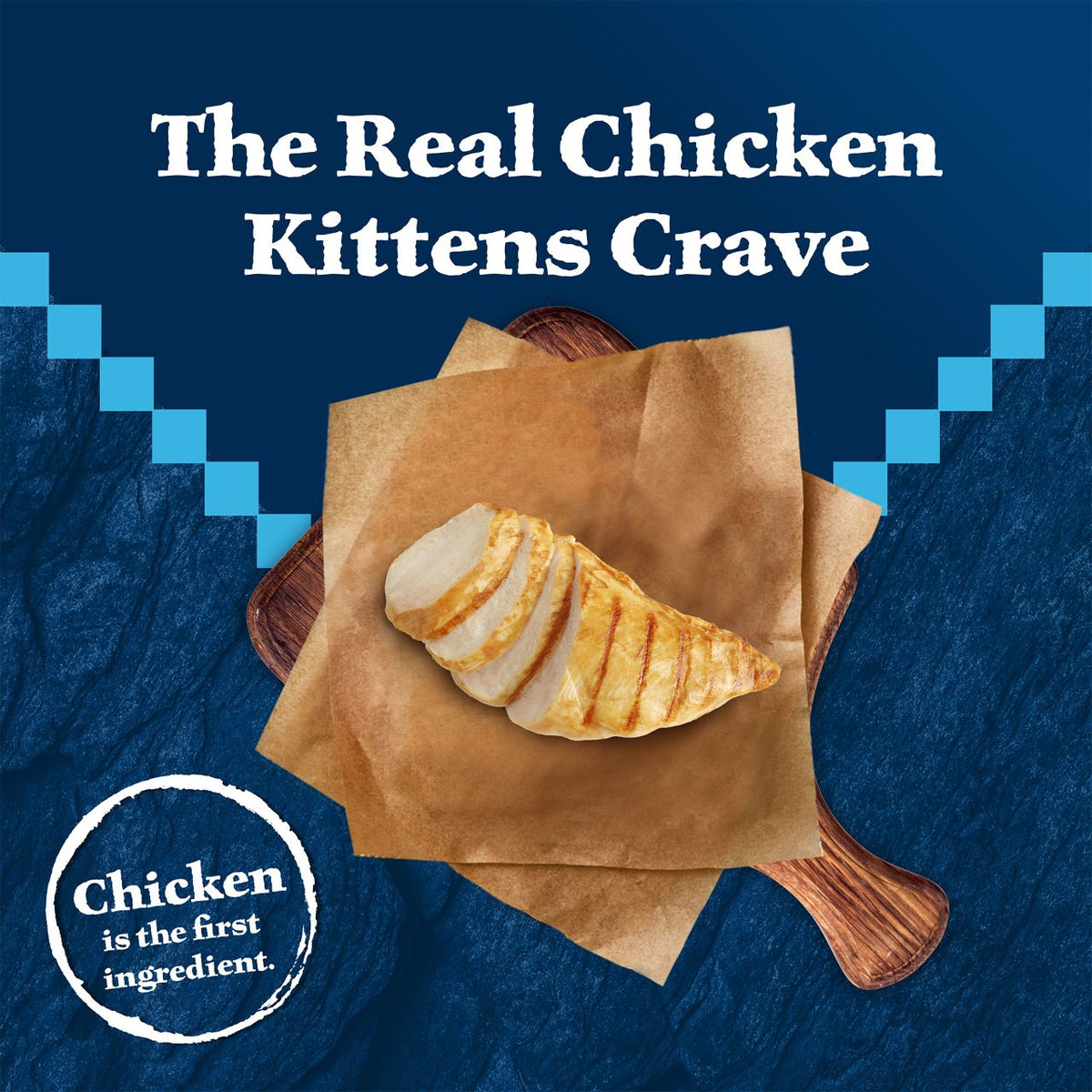 Blue Buffalo Wilderness Kitten Chicken Recipe Grain-Free Dry Cat Food 5 lb