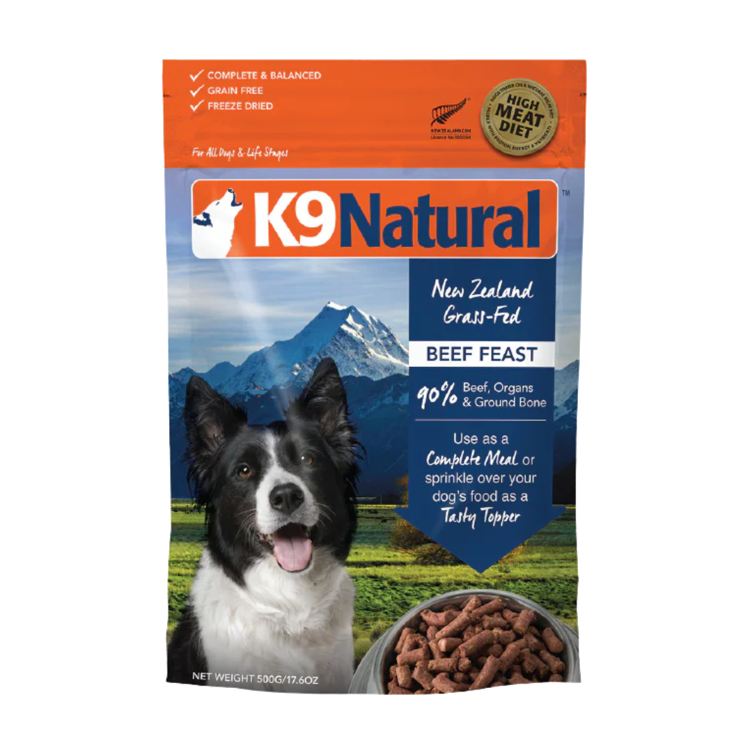 Natural Pet Food Beef Feast Freeze-Dried Dog Food 17.6 oz