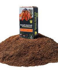 Galapagos Reptile Gear Hermit Crab Tropicoco Soil Compressed Brick Reptile Bedding 8 qt