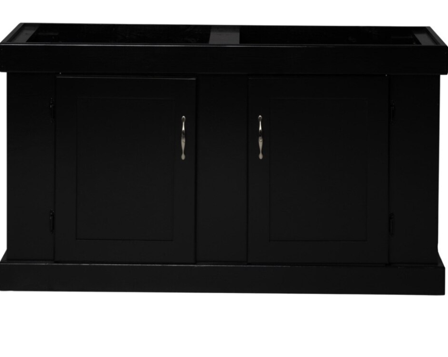Marineland Newport Black Aquarium Stand with Handle Aquarium Stand 48 x 13 in