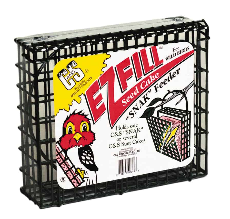 C & S Ez-Fill Seed Cake Wild Bird Feeder