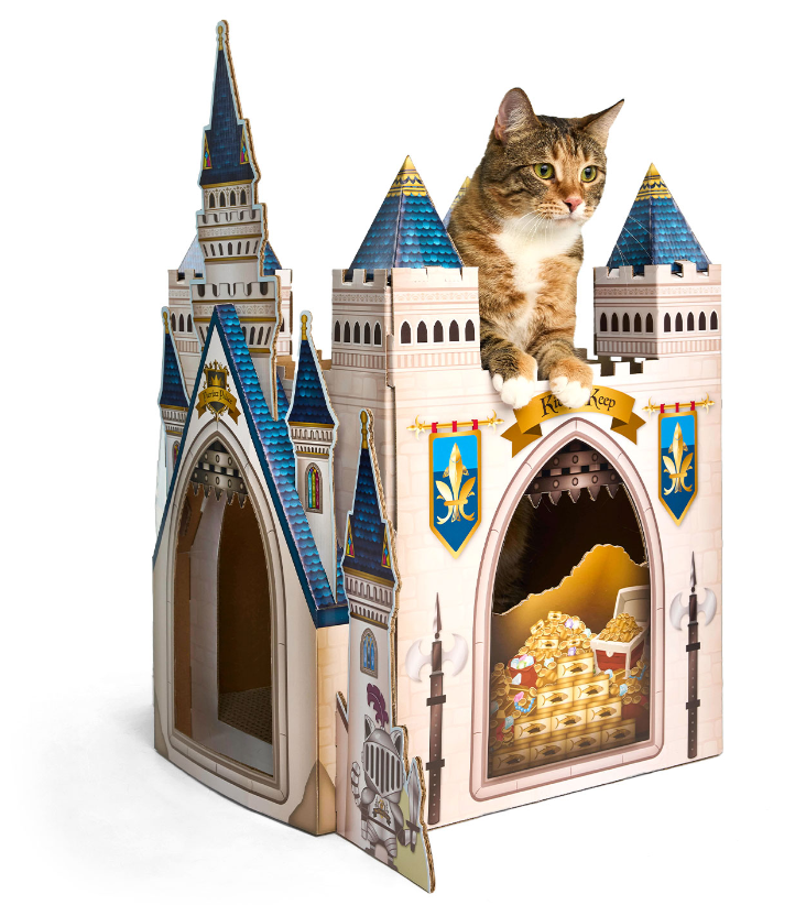 Royal Pet HAPPYCAT Castle Cat Scratcher