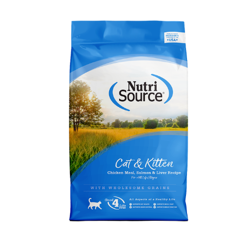 Nutrisource Cat & Kitten Chicken Meal, Salmon, & Liver Recipe Dry Cat Food