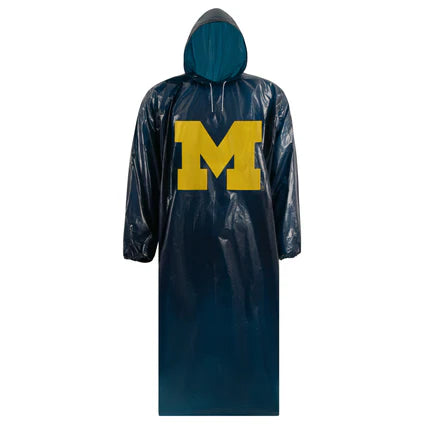 Pets First Michigan Wolverines Basic Poncho for Humans