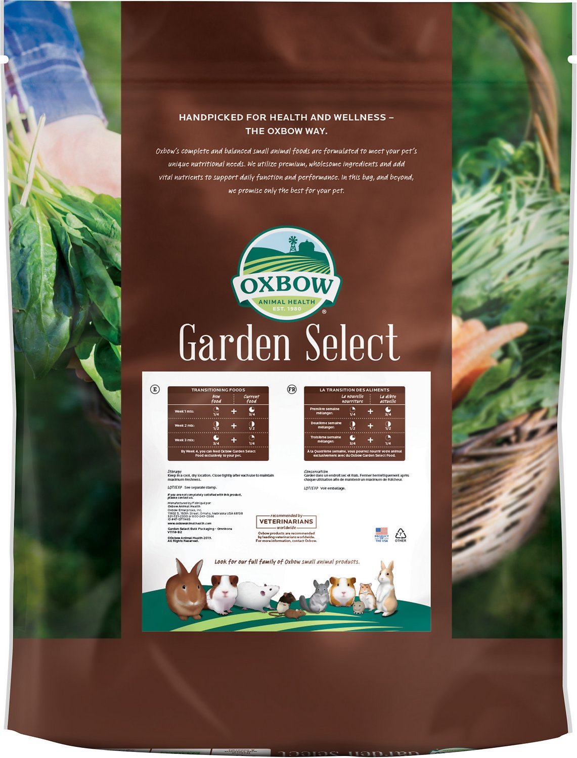 Oxbow Animal Health Garden Select Rabbit Dry Food 4 lb