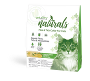 Vetality Naturals Flea & Tick Collar for Cats, Repels Fleas, Ticks & Mosquitoes