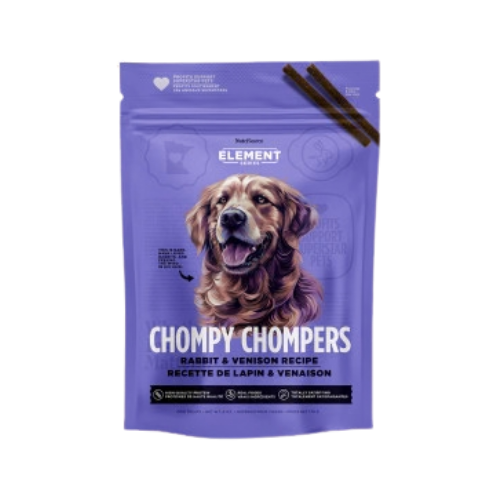 Nutrisource Rabbit & Venison Chompy Chompers Dog Treats 6 oz
