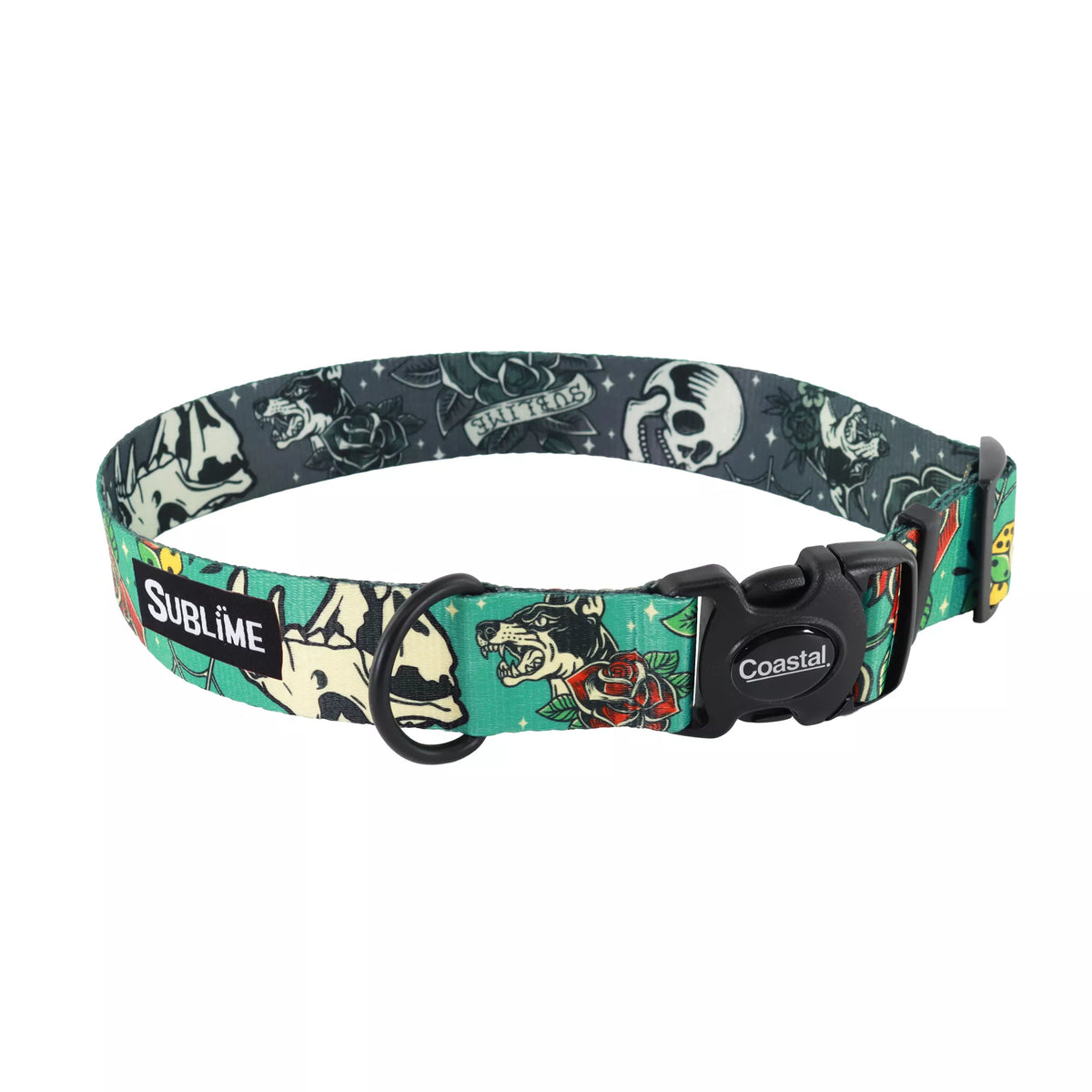 Coastal Pet Products Sublime Adjustable Dog Collar- Tattoo Sleeve