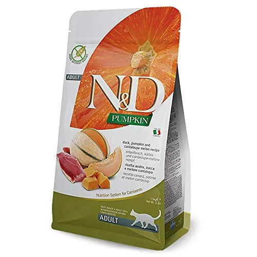 Farmina Pumpkin Duck & Cantelope Dry Cat Food 3.3 lb