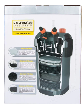 Marineland Magniflow 360 Canister Filter 360 GPH