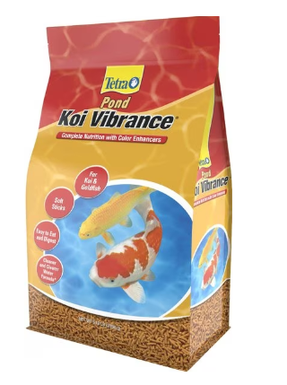 Tetra Pond Koi Vibrance Color Enhancing Sticks Goldfish/Koi Food 5.18 lb