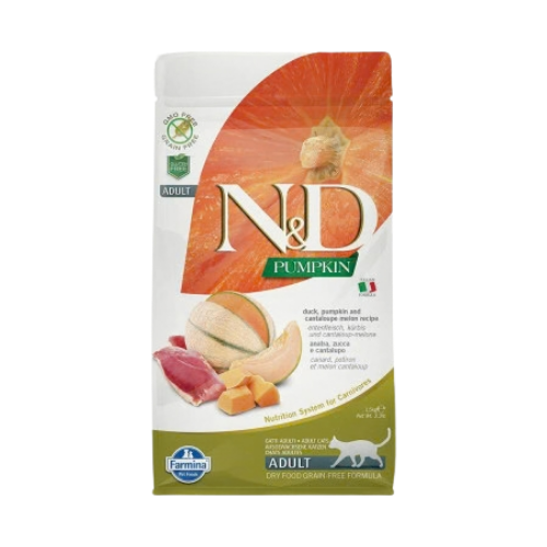Farmina Pumpkin Duck & Cantelope Dry Cat Food 3.3 lb