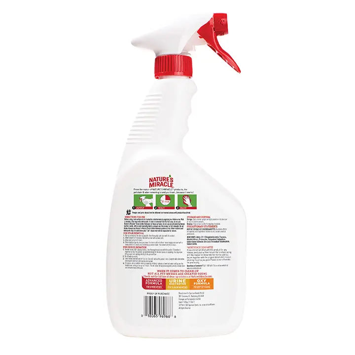 Nature's Miracle Stain & Odor Remover, Melon Burst Scent 32 oz