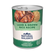 Natural Balance L.I.D. Limited Ingredient Diets Lamb & Brown Rice Forumla Canned Dog Food