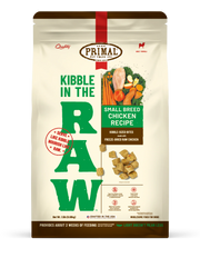 Primal Kibble in the Raw Small Breed Recipe Adult Dog Food