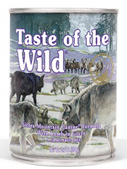 Taste Of The Wild Sierra Mountain Grain-Free Canned Dog Food