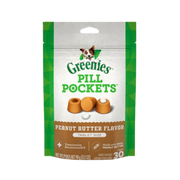 Greenies Pill Pockets for Tablets, Peanut Butter Flavor for Dogs 30 ct