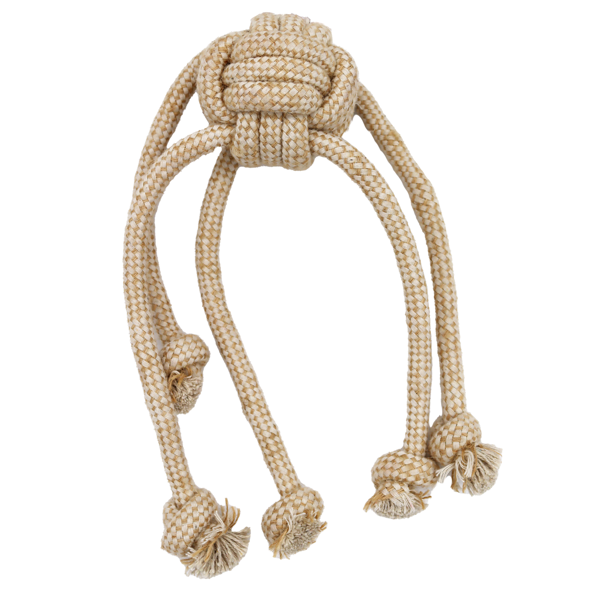 Incredipet Cotton Jute Rope Octopus Knot Ball Dog Toy