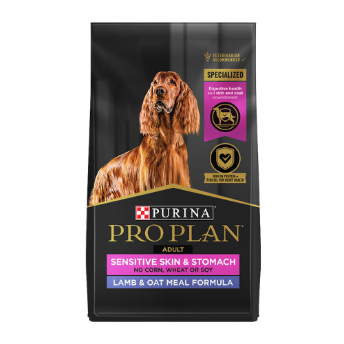 Purina Pro Plan Sensitive Skin & Stomach Turkey & Oatmeal Dry Dog Food 4 lb